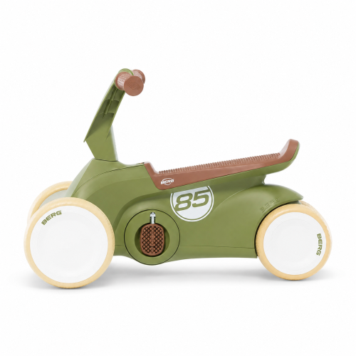 Веломобиль  BERG GO* Retro Green - фото №3